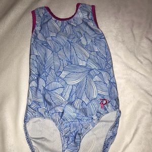 Plum Patterned Leotard